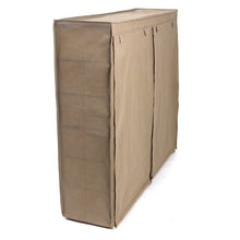 Încarcă imaginea în vizualizatorul Galerie, Dulap dublu textil pentru incaltaminte, 118 x 30 x 120 cm