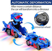 Încarcă imaginea în vizualizatorul Galerie, NOU - Dinozaur Transformers, Cu Muzica si Lumini, Interactiv, Rosu