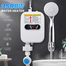 Încarcă imaginea în vizualizatorul Galerie, NOU - Mini Boiler Electric, 3500W, Cu Afisaj Digital Al Temperaturii, Alimentare La Retea, 220V