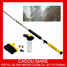 Încarcă imaginea în vizualizatorul Galerie, NOU - Pachet PROMO: Mini Fierastrau Electric Cu Acumulatori 24V, 2x Baterie + 2x Lant + 2x Lama, 4 Inch + CADOU Water Zoom
