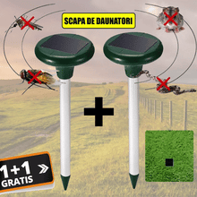 Încarcă imaginea în vizualizatorul Galerie, NOU - 1+1 GRATIS - Tarus Anti Rozatoare si Cartite Cu Vibrator Incarcat Solar