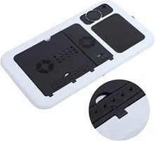 Încarcă imaginea în vizualizatorul Galerie, NOU - Masa laptop E-Table, 2 ventilatoare, USB, mouse pad, 285 x 316 x 36 mm