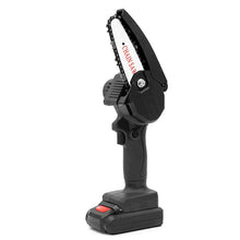 Încarcă imaginea în vizualizatorul Galerie, NOU - Lichidare STOC: Mini Fierastrau Electric Cu Acumulatori 24V, 2x Baterie + 2x Lant + 2x Lama, 6 Inch + CADOU pila 25cm+CADOU Cutie De Depozitare