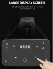 Încarcă imaginea în vizualizatorul Galerie, NOU - Friteuza Fara Ulei, Cu Aer Cald, Functie de Coacere, Putere 2400 W, Capacitate 6 litri + 200 x Hartii Copt CADOU