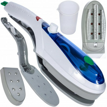 Încarcă imaginea în vizualizatorul Galerie, NOU - Fier de calcat vertical cu aburi portabil cu design ergonomic, 800W Tobi Travel Steamer