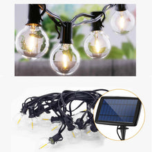 Încarcă imaginea în vizualizatorul Galerie, NOU - Ghirlanda Luminoasa, Cu Incarcare Solara, 10 Becuri LED, Lumina Alb Cald, 8 Moduri De Iluminare, Control Prin Telecomanda, 5 m Lungime