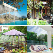 Încarcă imaginea în vizualizatorul Galerie, NOU - Sistem Racire Terasa si Gradina, Cu Vapori de Apa, 15 m Lungime