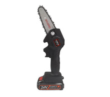 Încarcă imaginea în vizualizatorul Galerie, NOU - PACHET PROMO: Mini Fierastrau Electric Cu 2x Acumulatori + 1x Lant + 1x Lama, 6 Inch+ Incarcator