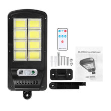 Încarcă imaginea în vizualizatorul Galerie, NOU - 1+1 GRATIS: Lampa Solara, Cu Senzor De Miscare SI Telecomanda 300W