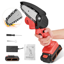 Încarcă imaginea în vizualizatorul Galerie, NOU - REDUCEREA ZILEI: Mini Fierastrau Electric Cu Acumulator + 1x Lant + 1x Lama de 15cm