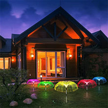 Încarcă imaginea în vizualizatorul Galerie, NOU - Pachet Promo: 1+1 GRATIS Lampa Solara Pentru Gradina, Tip Palmier, Culori RGB, Protectie La Apa IP65