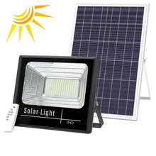 Încarcă imaginea în vizualizatorul Galerie, NOU - PACHET PROMOTIONAL: 1+1 GRATIS - Proiector LED cu Panou Solar, 50W, Control Prin Telecomanda, Senzor Crepuscular
