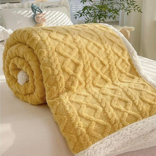 Încarcă imaginea în vizualizatorul Galerie, NOU - MODEL NOU: Patura Cocolino Groasa Dubla, Super Soft, Tip Tricotaj, cu Blanita, 200 x 230 cm
