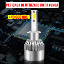 Încarcă imaginea în vizualizatorul Galerie, NOU - SET BECURI AUTO LED C6 H7, 7600 LUMENI, 36 W