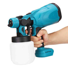 Încarcă imaginea în vizualizatorul Galerie, NOU - PISTOL DE VOPSIT, 2 ACUMULATORI DE 24V, REZERVOR 800ML, 650ML/MIN +TRUSA DEPOZITARE