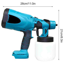 Încarcă imaginea în vizualizatorul Galerie, NOU - PISTOL DE VOPSIT, 2 ACUMULATORI DE 24V, REZERVOR 800ML, 650ML/MIN +TRUSA DEPOZITARE