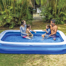 Încarcă imaginea în vizualizatorul Galerie, NOU - LICHIDARE STOC: Piscina Gonflabila De 201x150x51cm + CADOU Pompa pentru Umflat
