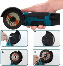 Încarcă imaginea în vizualizatorul Galerie, NOU - Mini Polizor Unghiular Electric cu 2 Acumulatori si 2 Discuri,Flex Portabil, 12V, Disc 76MM