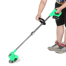 Încarcă imaginea în vizualizatorul Galerie, NOU - Motocoasa Portabila Cu Acumulator de 24V, Putere 800W, Cu Brat Extensibil, Pentru Gazon, 8 Accesorii