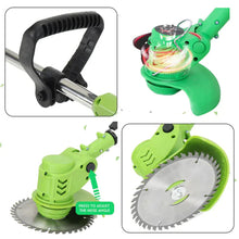 Încarcă imaginea în vizualizatorul Galerie, NOU - Motocoasa Portabila Cu Acumulator de 24V, Putere 800W, Cu Brat Extensibil, Pentru Gazon, 8 Accesorii