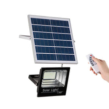 Încarcă imaginea în vizualizatorul Galerie, NOU - Proiector Cu Panou Solar, 200W, Rezistenta La Apa IP66, Control Din Telecomanda