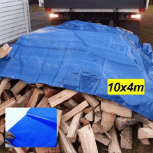 Încarcă imaginea în vizualizatorul Galerie, NOU - Prelata Super Rezistenta Pentru Ploaie si Acoperit Suprafete, 10x4 m