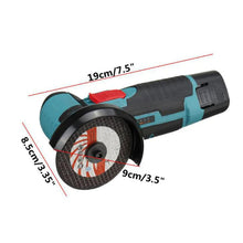 Încarcă imaginea în vizualizatorul Galerie, NOU - PROMO: Mini Polizor Unghiular Electric cu 2 BATERII,Flex Portabil, 12V, Disc 76MM + 6 DISCURI CADOU