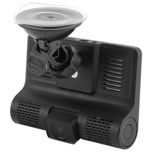 Încarcă imaginea în vizualizatorul Galerie, NOU - Camera auto TRIPLA Full HD cu monitor de 4 INCH pentru bord cu touchscreen si unghi larg de filmare de 170 grade