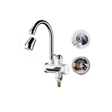 Încarcă imaginea în vizualizatorul Galerie, NOU - Robinet Electric Instant Cu Montare Pe Chiuveta, AfisaJ LCD Temperatura, Incalzire Instantanee A Apei, 2.5l/minut, Alb