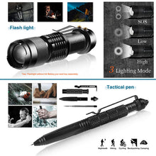 Încarcă imaginea în vizualizatorul Galerie, NOU - Kit Multifunctional Pentru Supravietuire, In Situatii Extreme, Ideal Pentru Cutremur, 13 Piese