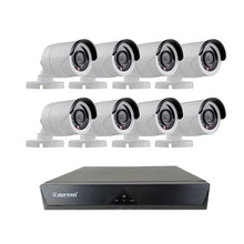 Încarcă imaginea în vizualizatorul Galerie, NOU - Sistem Supraveghere 8 Camere HD, Senzor Miscare, Conexiune PC/Telefon, Interior/Exterior + Hard Disk 500 GB CADOU