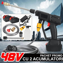 Încarcă imaginea în vizualizatorul Galerie, NOU - Aparat De Spalat Cu Presiune cu 2 ACUMULATORI de 48V
