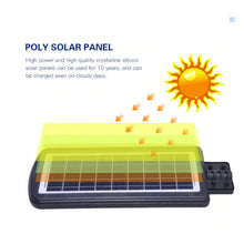 Încarcă imaginea în vizualizatorul Galerie, NOU - Stalp Stradal cu Incarcare Solara, Panou Solar Integrat, 45x35 cm, Putere Mare 600W + Stalp De Sustinere Cadou