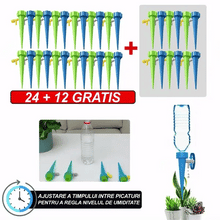 Încarcă imaginea în vizualizatorul Galerie, NOU - 24+12 GRATIS: Sistem Automat de Udare a Plantelor prin Picurare
