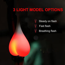 Încarcă imaginea în vizualizatorul Galerie, Bike Light Creative Silicon Ciclism Noaptea lumini de avertizare de siguranță
