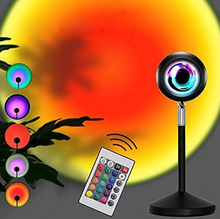 Încarcă imaginea în vizualizatorul Galerie, Lampa cu lupa videografie - efecte Sunset, Rainbow, Sunrise, Sun