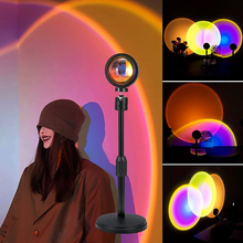 Încarcă imaginea în vizualizatorul Galerie, Lampa cu lupa videografie - efecte Sunset, Rainbow, Sunrise, Sun