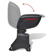 Încarcă imaginea în vizualizatorul Galerie, Cotiera auto, model universal, 13 x 27 cm, reglabila pe inaltime