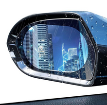 Încarcă imaginea în vizualizatorul Galerie, SET 2 FOLII ANTI STROPI SI ANTI ABURIRE PENTRU OGLINDA AUTO