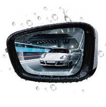 Încarcă imaginea în vizualizatorul Galerie, SET 2 FOLII ANTI STROPI SI ANTI ABURIRE PENTRU OGLINDA AUTO