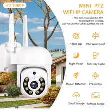 Încarcă imaginea în vizualizatorul Galerie, -Set 2 Camera Wireless de exterior, Full HD, cu zoom si vedere 360 grade