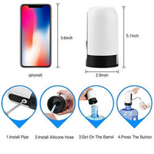 Încarcă imaginea în vizualizatorul Galerie, Pompa electrica cu incarcare USB pentru bidoane apa