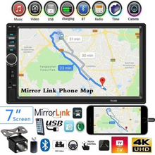 Încarcă imaginea în vizualizatorul Galerie, Mp5 Player 7018B + Camera marsarier, Ecran tactil, Bluetooth