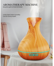 Încarcă imaginea în vizualizatorul Galerie, Difuzor aromaterapie cu ultrasunete, lumina ambientala si rezervor de 400ml