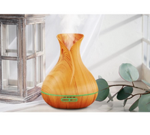 Încarcă imaginea în vizualizatorul Galerie, Difuzor aromaterapie cu ultrasunete, lumina ambientala si rezervor de 400ml