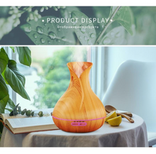 Încarcă imaginea în vizualizatorul Galerie, Difuzor aromaterapie cu ultrasunete, lumina ambientala si rezervor de 400ml