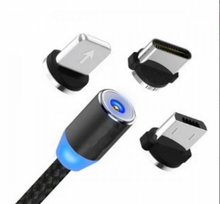 Încarcă imaginea în vizualizatorul Galerie, -Cablu date fast universal 3in1 - microUSB, iPhone Lightning, Usb Type-C
