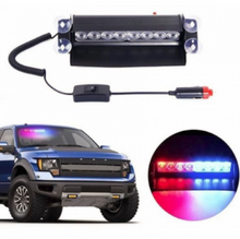 Încarcă imaginea în vizualizatorul Galerie, -Lampa Stroboscop LED auto HB-803C, 6 moduri, rosu si albastru