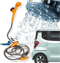 Încarcă imaginea în vizualizatorul Galerie, - Set dus auto portabil pentru camping, 12 V, cablu 5M
