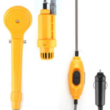 Încarcă imaginea în vizualizatorul Galerie, - Set dus auto portabil pentru camping, 12 V, cablu 5M